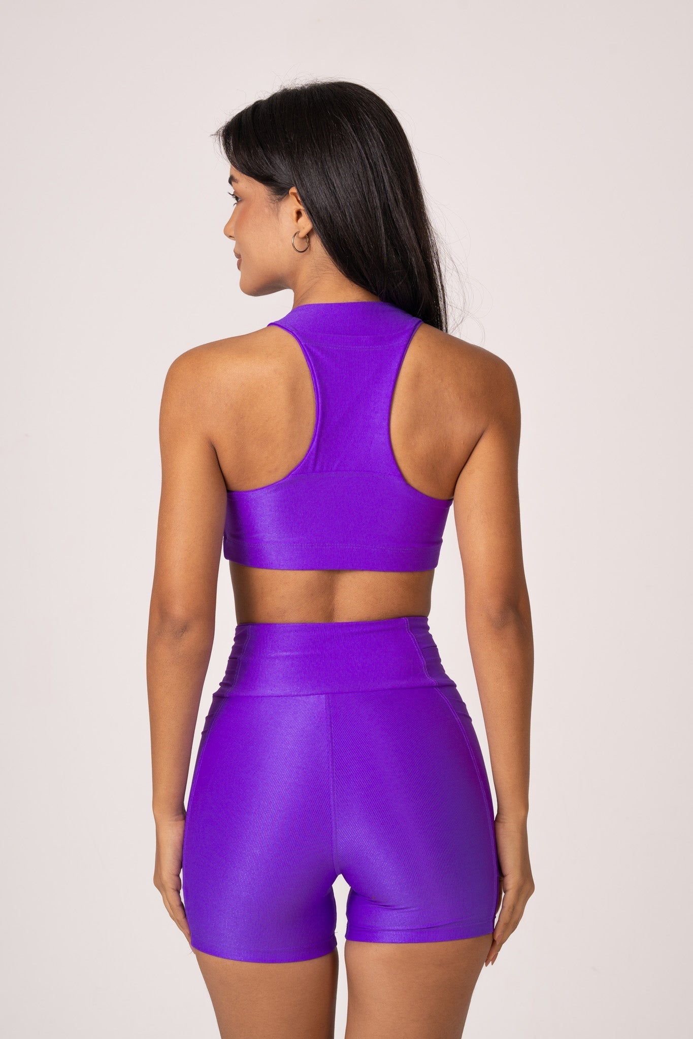 Conjunto Short e Top Runner Lovers Ametista